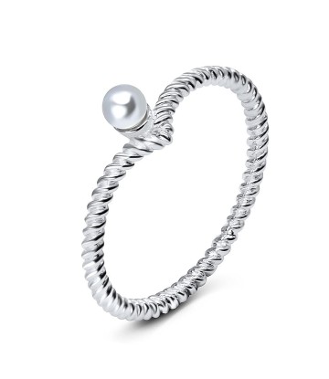 Pearl Silver Rings NSR-2905